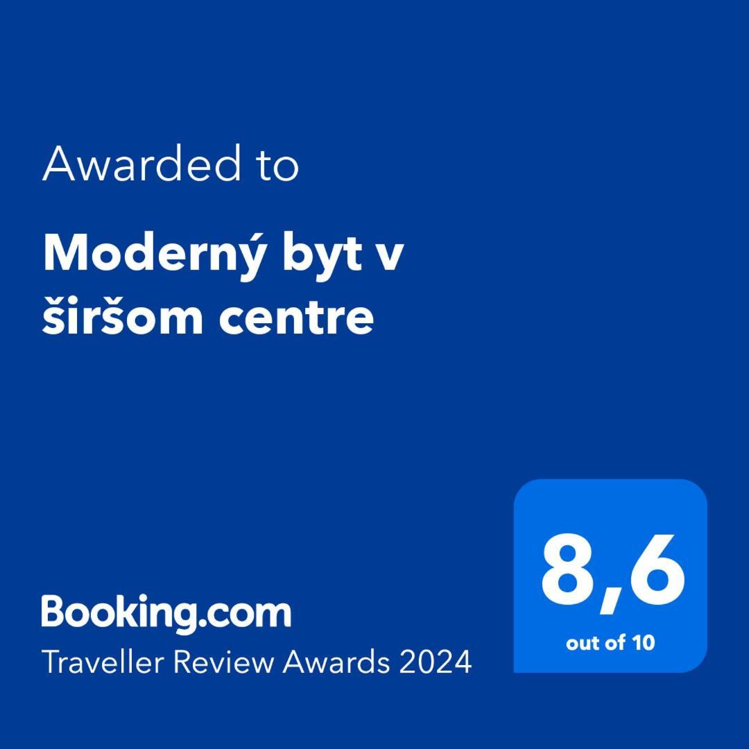 Appartement Moderny Byt V Sirsom Centre à Bratislava Extérieur photo